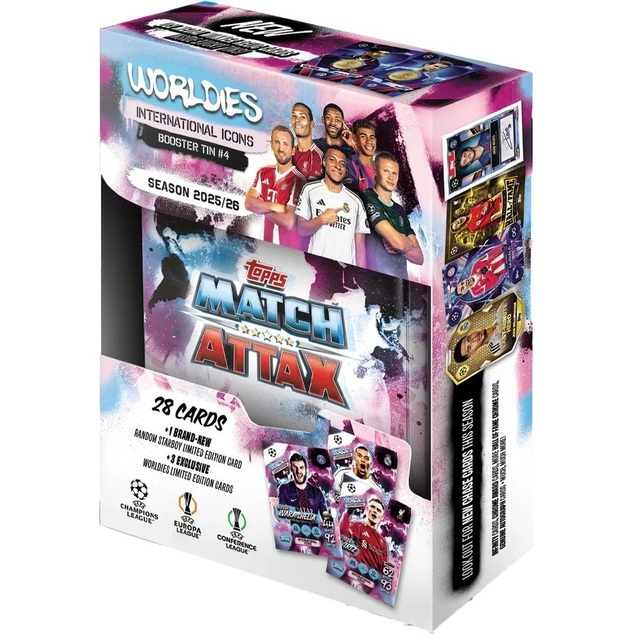 Topps Match Attax Champions League 2025/26 Booster-Dose