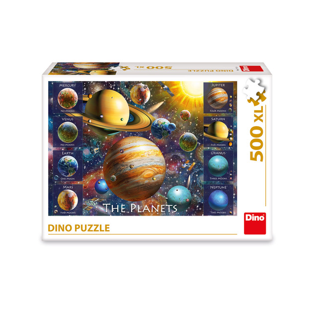 Puzzle Osem planét 500 xl dielikov