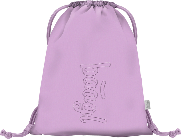 BAAGL SET 3 Zippy Lavender: cartella, astuccio, sacchetto