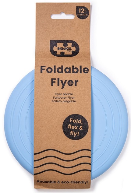 Bigjigs Toys Frisbee modré Powder