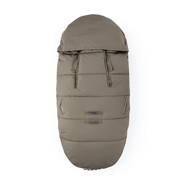 PETITE&amp;MARS Set zimný fusak Comfy 4v1 + rukavice na kočík Furry Mocha Mousse