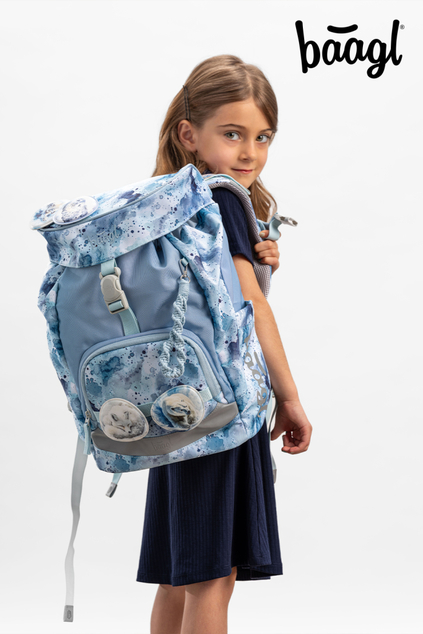 BAAGL Zaino scolastico Airy Polar GRS