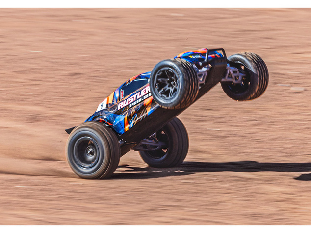 Traxxas Rustler 1:10 VX3 RTR čierny