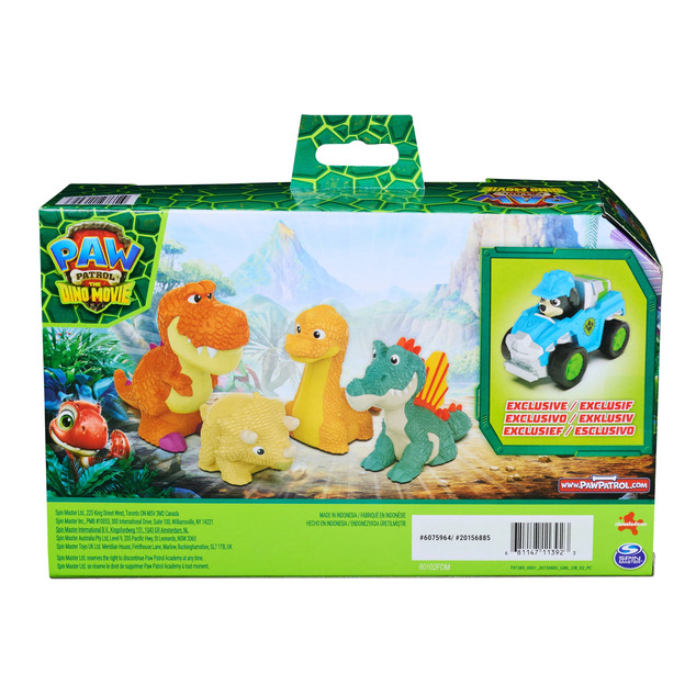 Spin Master Pattuglia Paw Dino veicoli con figure