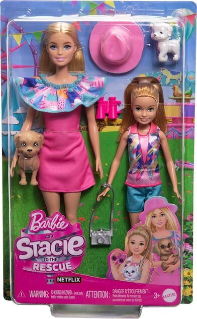 Mattel Barbie bábiky Barbie a Stacie dvojbalenie