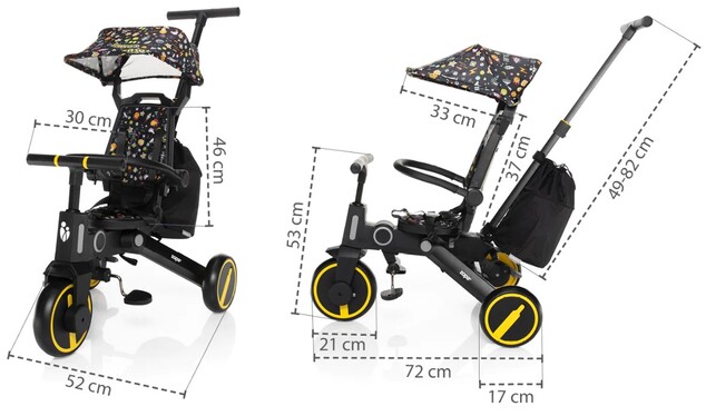 Trojkolka Nova 2, Cosmic Black