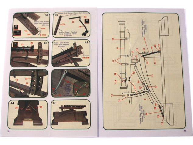 Mantua Model Kanón 15. storočia kit