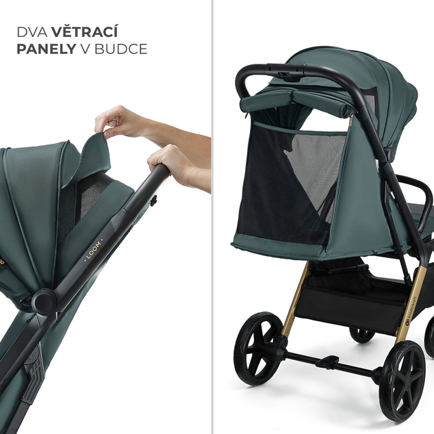 Kinderkraft Kočík športový Loom Green