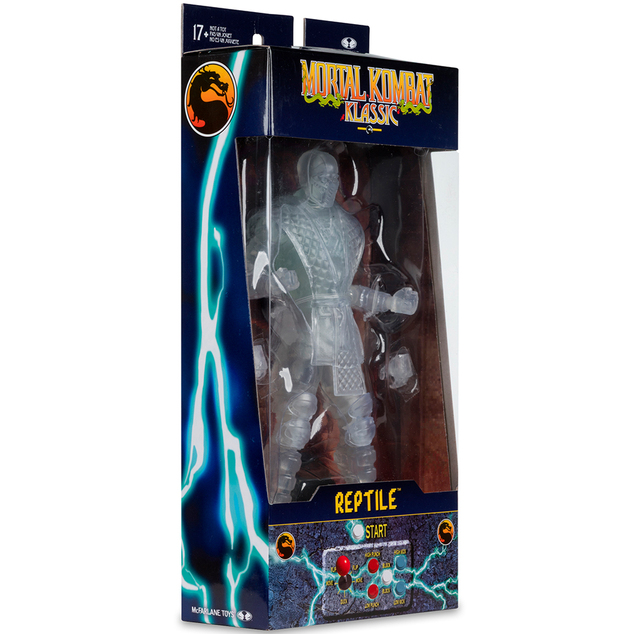 Akcijska figura Mortal Kombat Klassic – Reptile (nevidljiv), 18 cm (7 inča), McFarlane T