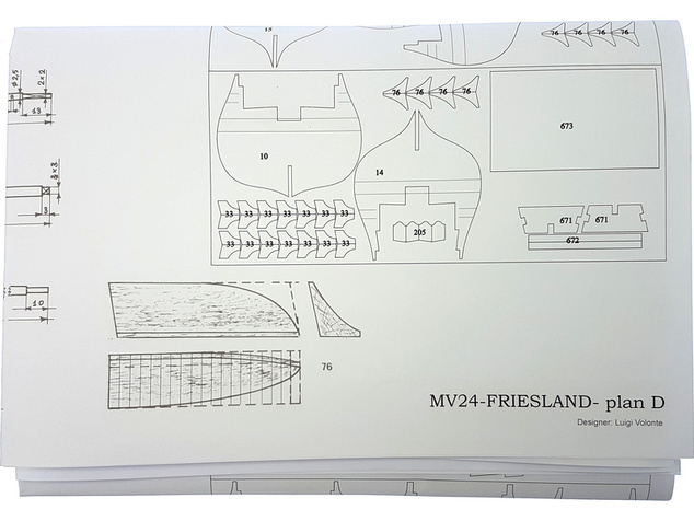 MAMOLI Friesland 1663 1:75 kit