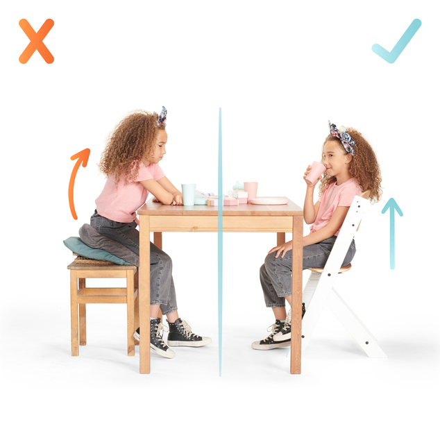 KINDERKRAFT SELECT Sedia da pranzo Enock Nero, Premium
