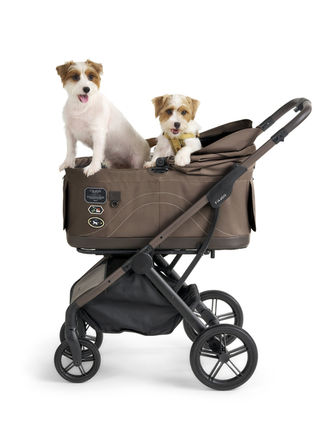 FIKAGO Kinderwagen Toggle Fika Braun
