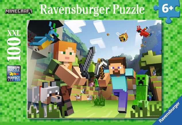 Puzzle Minecraft 100 dielikov