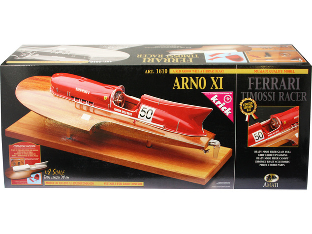 AMATI Arno XI Racer závodný čln 1960 1:8 kit