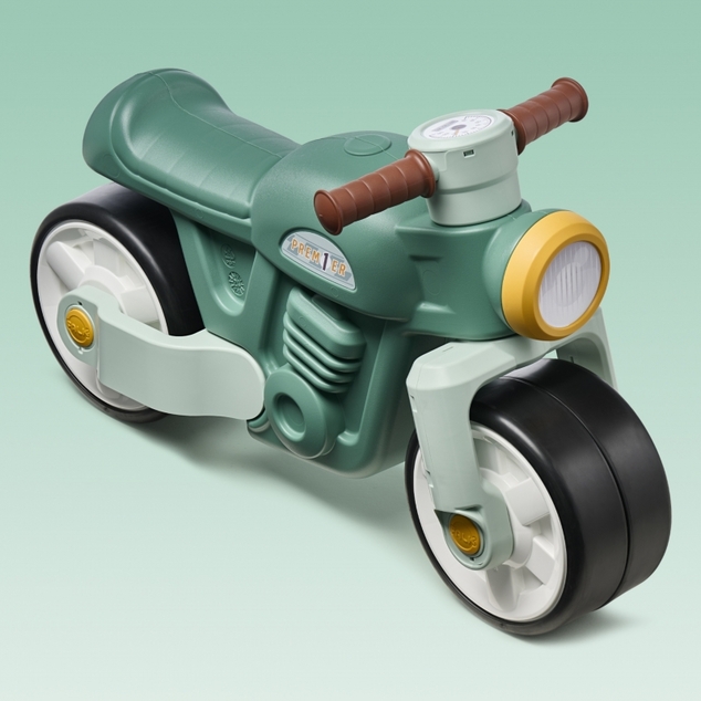 Falk odrážadlo Prem1er Retro zelené - tiché kolesá