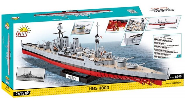 Cobi 4830 Bojový krížnik HMS Hood