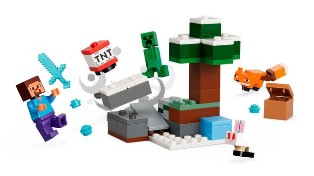 LEGO® Minecraft™ 21583 Steve und das Abenteuer in der Taiga