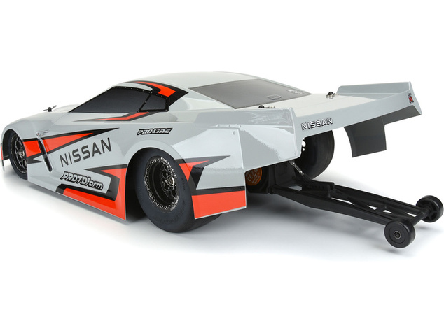 PROTOform karosérie 1:10 Nissan GT-R R35 Pre šedá: Drag Car