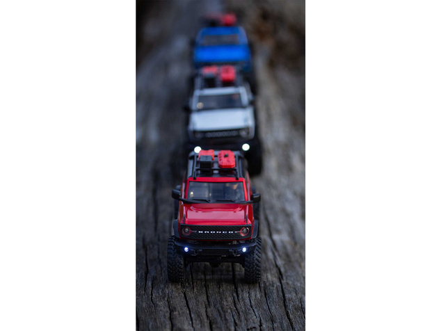 Axial SCX24 Ford Bronco 2021 1:24 4WD RTR červený