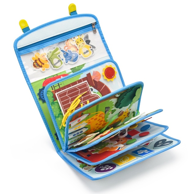 2Kids Toys Libro busy sensoriale Zaino