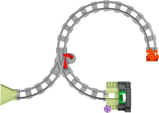 LEGO® DUPLO® 10425 Železničný tunel a koľajnice – rozširujúca sada
