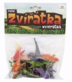 Zvieratká dinosaury mini plast 6-7cm 12ks v sáčku