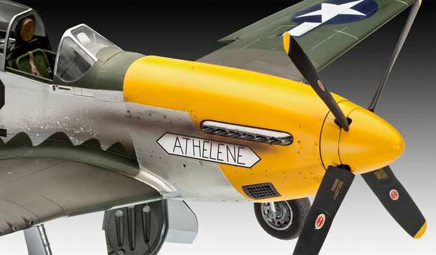 Plastic ModelKit letadlo 03944 - P-51D-5NA Mustang (1:32)