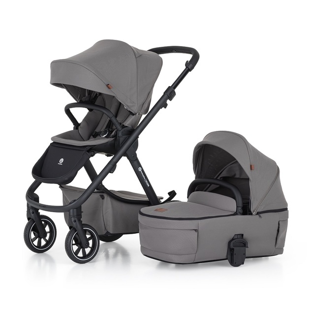 PETITE&amp;MARS Kočík kombinovaný ICON 2V1 Dove Grey XXL RWS