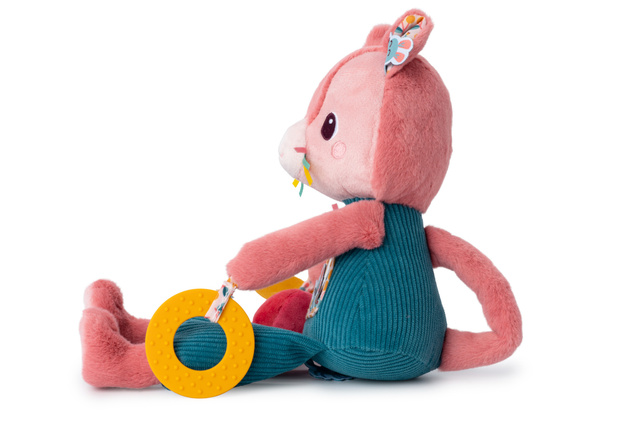 Lilliputiens – textil játék tevékenységekkel - Jeanne cica