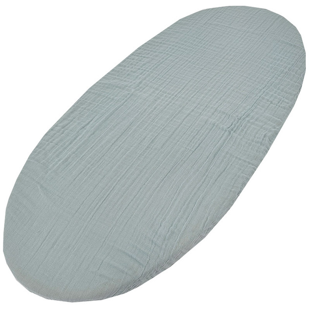 EKO Drap housse en mousseline Blue 40x80 cm