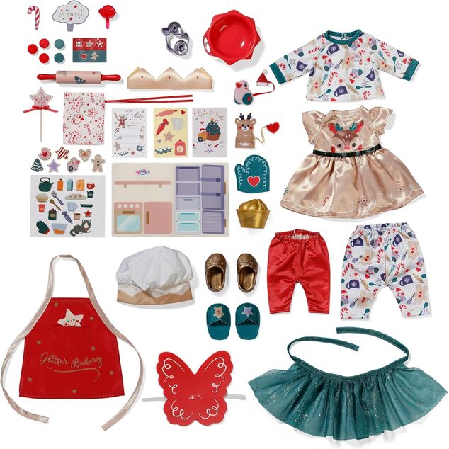 Zapf BABY born Adventskalender 2026, 43 cm