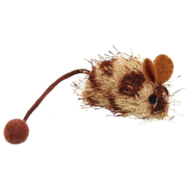 Hračka Magic Cat myška plyš, bavlna s catnipom 6cm 60ks