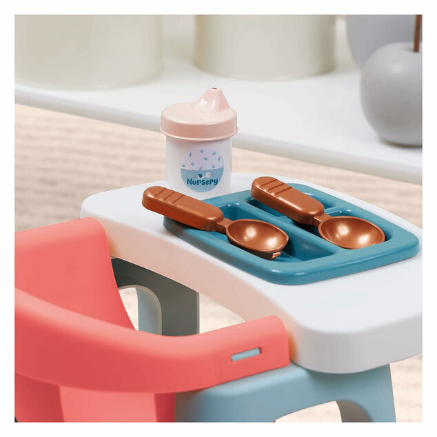 Ecoiffier Set Asilo Tata per Bambole 3 in 1