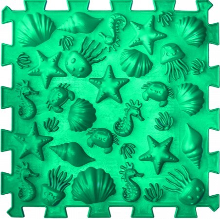 Ortek Masážna ortopedická podložka Puzzle "Mega Mix" 16 prvkov