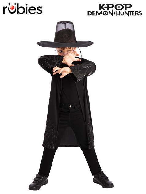 JINU DEMON KPOP dětský kostým velikost (122-128cm)
