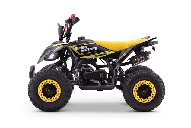 Quad per bambini a benzina Beneo Motors Adventure gialla - 50cm3