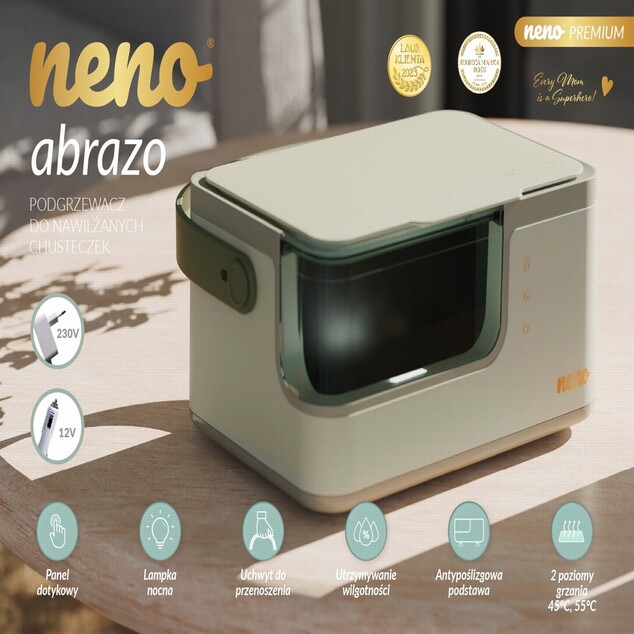 Neno Box za segrevanje vlažilnih robčkov Abrazo
