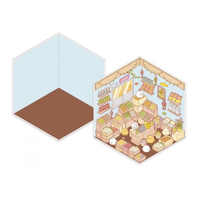 Janod Cosy Set creativ Autocolante Minilume Magazine