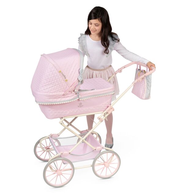 DeCuevas 82075 Passeggino pieghevole per bambole REBORN con ombrellone e accessori Sophie 2025 -