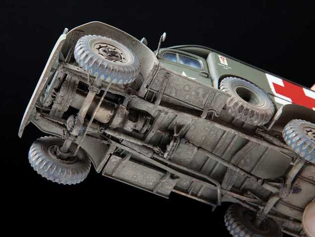 Model Kit military 3711 - Dodge WC-54 Ambulance (1:35)