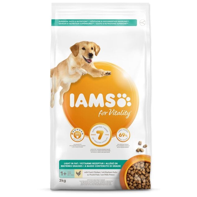 IAMS Dog Adult Weight Control Chicken 3kg