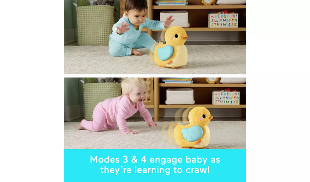 Mattel Fisher Price Rață de îmbrățișat și târât 4 în 1