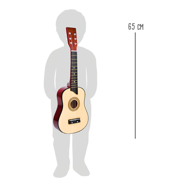 Small Foot Chitarra giocattolo per bambini in legno naturale