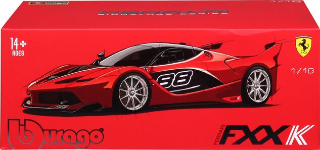 Bburago 1:18 Ferrari Signature Serie FXX K Rot
