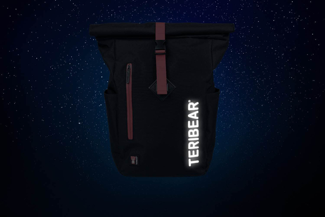 Zaino con cerniera TERIBEAR nero