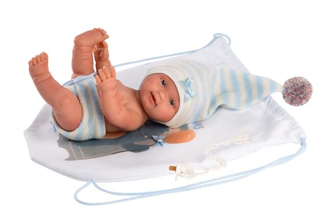 Llorens M26-313 oblečok pre bábiku bábätko NEW BORN veľkosti 26 cm s doplnkami