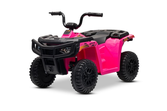Licencovaná elektrická štvorkolka Arctic Cat 12V so zadným pohonom, ružová, LED svetlá, Lí