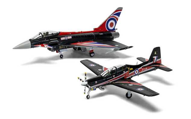 Classic Kit letala A40003 - Eurofighter Typhoon FGR.4 (Blackjack) + Shorts Tucano T.1 (Tw