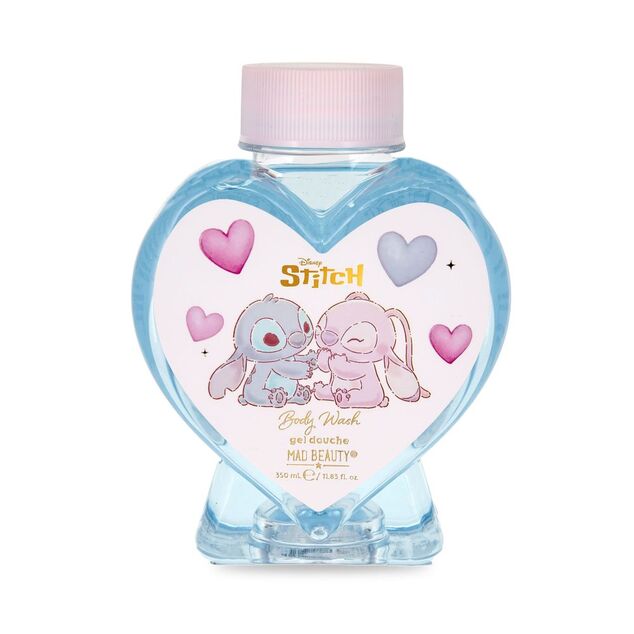 Mad Beauty Tusfürdő Gél I Heart Stitch Bazsarózsa és Cseresznyevirág 350ml