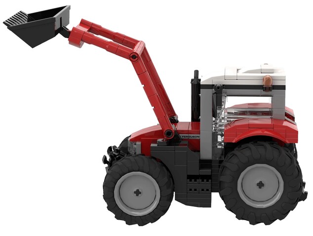 BRIXIES Plus 222.775 Massey Ferguson 5S – traktor s čelným nakladačom, 269 k